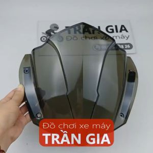 Mão ốp đầu xe Sh 350i sh350i 350 sh350 năm 2022 2023 2024 màu khói trong đục chắn gió Sh nam - phụ kiện trang trí