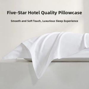 Cotton Hotel Pillowcase White 80S
