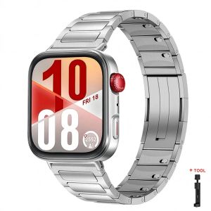 Luxury Stainless Steel Band For Huawei Watch Fit 4 Pro Strap Bracelet Correa For Huawei Watch Fit 3 Fit 4 Watchband Belt