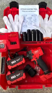 【2*Batteries】Milw M18-3061-20 FUEL 1/2" Impact Wrench heavy duty drive brushless motor Cordless power tools