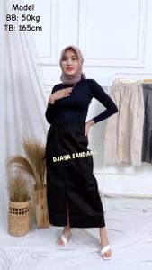 Rok Cargo Katun Combed Stretch rok kargo dewasa rok cargo kekinian