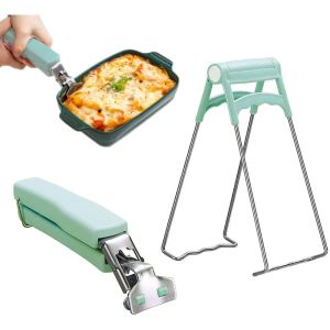 Kẹp Silicon Chống Bỏng Chống Trơn Trượt Giữ Đĩa Bát Nóng Dụng Cụ Nhà Bếp Thân Thiện Với Môi Trường