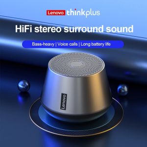 Lenovo K3 Pro100% Original New Mini Bluetooth Speaker Wireless Portable Mirror Speaker With Microphone Stereo Sound Support Home Outdoor Hifi Stereo Sound Subwoofer And Bluetooth 5.0 Wireless Meeting Speaker