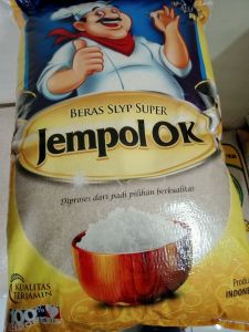 Beras cap jempol  20 kg