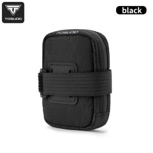 TOSUOD Bicycle Mini Tail Bag Portable Storage Bag Bike Saddle Bag for Road Mountain Bike Lightweight Cycling Small Tool Bag