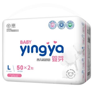 Ultra Thin Breathable Baby Diapers L Yingya