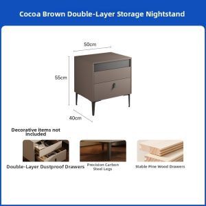 Modern Compact Bedside Cabinet