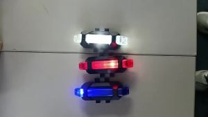 YTYIN | LED Bicycle Tail Light Bike Rear Lamp USB Rechargeable Mountain Road Bike Taillight for Night Safety Warning Riding Bike Lamp