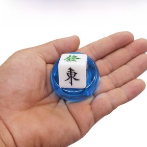 Automatic Home Use Mahjong Machine Accessories Resin Material Hand Rubbing Wind Direction Gold Onion Mahjong Tiles And Dice