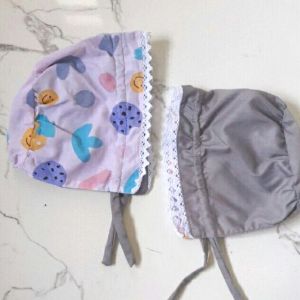 TokoDemesJogja bonet bolak balik topi bayi perempuan lucu unik murah