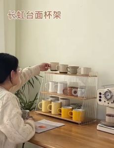 ~SG Stock~ Acrylic Wooden Shelf Desktop Shelf Desktop Rack Cosmetics Storage Rack Perfumes Storage Rack Perfume Rack Perfumes Shelf Figures Collectibles Showcase Soft Toy Displays Rack Toy Displays Rack Cups Rack Desk Rack Desk Shelf