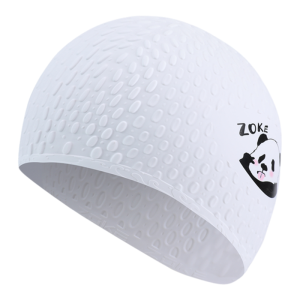 ZOKE | Silicone Swim Cap for Long Hair No Compression