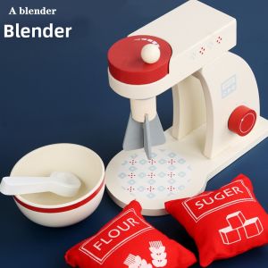 Children Kitchen Roleplay Toys Wood Simulated Appliances