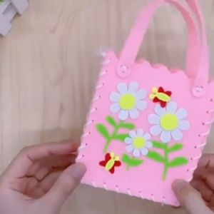 【MY STOCK】Cute Felt DIY Toy Craft Art Set For Beginners Sewing Kit For Kids Educational Sewing Craft Kits For Boys And Girls