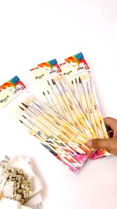Satu Set Kuas Lukis Brush BR 1 JOYKO (isi 6 pcs)