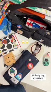 พร้อมส่ง!!🏡🧸 ɴᴇᴡ ʜɪ!ꜰʟᴜꜰꜰʟʏ ʙᴀɢ ʙʏ ᴇʏᴇʙꜱᴛʏʟᴇ กระเป๋าแว่นตา✨👀