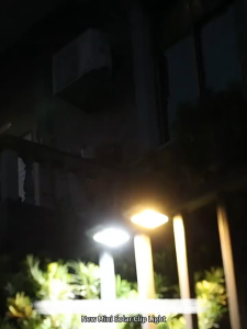 Outdoor LED Solar Clip Light Portable Waterproof Body Sensor Lamp Courtyard Garden Lamp Patio Home Camping Wall Light