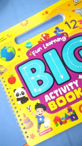BONUS SPIDOL - Tulis Hapus Fun Learning Big Activity Book Buku Aktivitas Menulis untuk Anak Ziyad Books Buku Anak TK