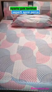 sprei perca My Love ukuran super king 200x200 tinggi 30