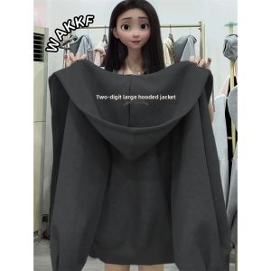 SUHUIQIAN | Spring Thin Hoodie Jacket With Zipper