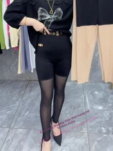 Quần Lót Lưới Cạp Cao Thời Trang Mùa Hè Mới Cho Nữ Quần Bó Thon Gọn Đa Năng Quần an Toàn Quần Bó Cạp Cao