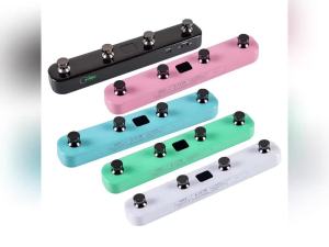 Mooer | Bộ Điều Khiển Bàn Đạp Không Dây Cho Đàn Guitar Điện GWF4 Với Bốn Cổng Điều Khiển Dành Cho Các Buổi Biểu Diễn Trực Tiếp Và Cài Đặt Sẵn Hiệu Ứng Guitar