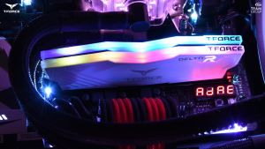 Ram PC Team Group T-Force Delta Black RGB / Delta White RGB 8GB/ 16GB / 32GB DDR4 3600MHz - Hàng Chính Hãng