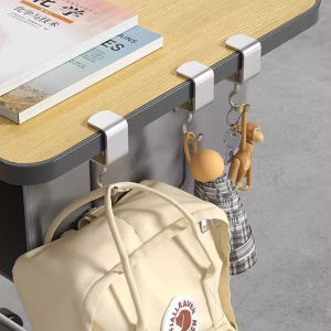 Portable Hanging Bag Hook Student Desk Side Hanging bag Artifact Removable mobile Handbag Holders Multi-functional Table Hook