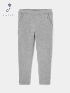 Jacadi | Spring Autumn Pure Color Comfortable Girls Trousers