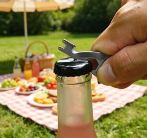 1Pc Outdoor Mini Tool 20 in One Multi Functional EDC Tool Multi Purpose Keyring Bottle Opener Screwdriver