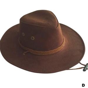Color Men Western Cowboy Hat Big-edge Gentleman Cowgirl Jazz Gifts West Cowboy Hat For Men Color Mongolian Caps Costumes