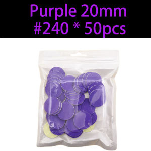 50/pcs 5 Colors Sanding paper Pedicure Foot Care Tools 15mm 20mm 25mm 35mm nail drill bit Disk disc Salon Calluse Replaceable