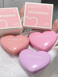 Little Red Book Recommendation Heart Monochrome Blusher Nature Color Rendering Fine Girlish Style Low Saturation Matte Repair Rouge