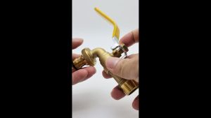 Italy Washing Machine Solid Brass Bibcock Faucet Ball Valve Bib Tap Wall Mounted Ball Tap Washer Tap Coupler