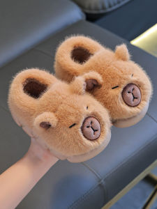 BENBENZHU | Warm Ankle Wrap Winter Cotton Slippers
