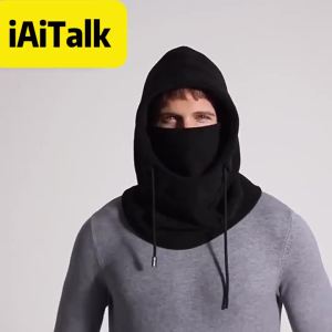 WRELS | Winter Balaclava Mask Windproof Warm Soft Polar Fleece Cycling Ski Face Cover Thermal Adjustable Neck Cover Motorcycle Mask