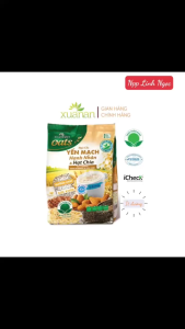 Combo 10 gói Ngũ cốc Hạnh Nhân - Hạt chia Xuân An 400g ( tặng kèm 10 gói yến mạch 150g)