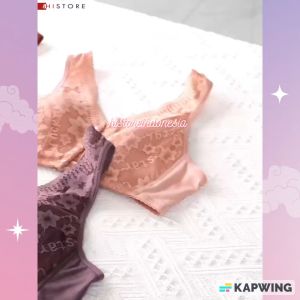 [HI] Bra Seamless Push Up Nirkabel Gesper Depan 2092 Wanita Paruh Baya dan Tua