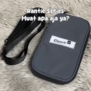 Pamole - Tas Selempang Waterproof Sling Bag Phone Card Holder Penutup Resleting Rantie Series