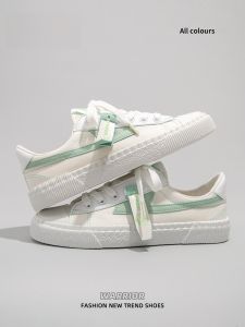 Warrior | Womens Canvas Shoes Casual Sneakers Thick Sole White