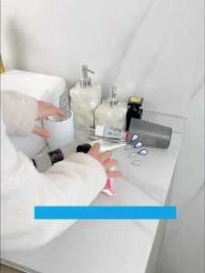 Fine day ชั้นวางของ ที่เก็บแปรงสีฟัน แบบดูดติดผนัง ชั้นวางของในห้องน้ำ ชุดแปรงฟัน ที่ใส่แปรงสีฟัน อุปกรณ์จัดเก็บในห้องน้ำ