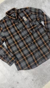 Kemeja flanel lengan panjang anak cowok usia 15 tahun baju kemeja anak terbaru