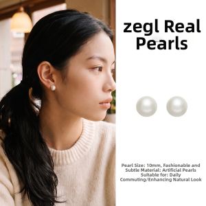 zengliu | Elegant Artificial Pearl Ear Cuff Studs
