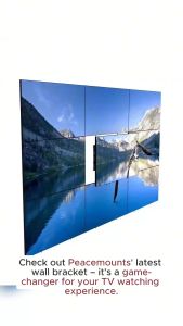 PEACEMOUNTS MV-70 32-70 LCD Spring Pop-out Micro-Adjustment Tilt Video TV Wall Bracket Peacemounts Mv 70 Peacemounts Mv70 Vesa Mount Wall Mount Wall Mount For Pc - Lazada