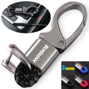 New Motorcycle Keyring Metal Key Ring Braided rope Keychain For SUZUKI BURGMAN AN 650 400 250 125 200 AN125 AN250 AN400 AN650