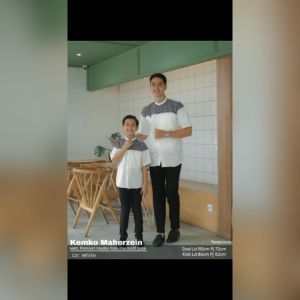 Baju Koko Couple Ayah & Anak Spesial Ramadhan Terbaru