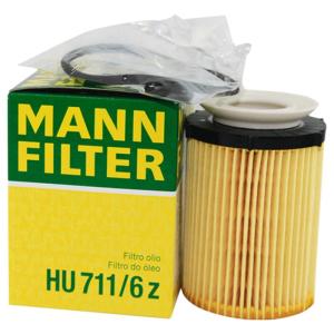 Mann Filter | Car Oil Filter Compatible with Mercedes Models HU711/6Z
