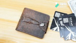 คลินิก กระเป๋าสตางค์ กระเป๋าผู้ชาย 🔷เครื่องมือลายหนังจระเข้ เกรดพรีเมี่ยม 🔻CROCODILE WALLET 🔻ส่งไวจากไทย✅