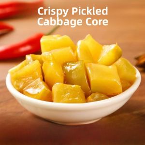 Chongqing Fuling Pickled Cabbage Core Appetizing Light Flavor Accompanying Meal Small Package Commercial Use Whole Box