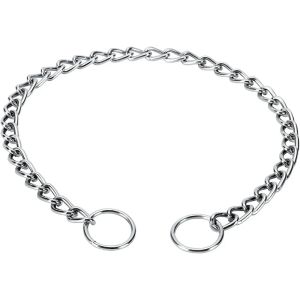 Dog Chainfor Small Medium Dogs Collars Strong Dog Choke Chain No Pull Dog Metal Slip Collar Anti Chew Training Collar Stainless